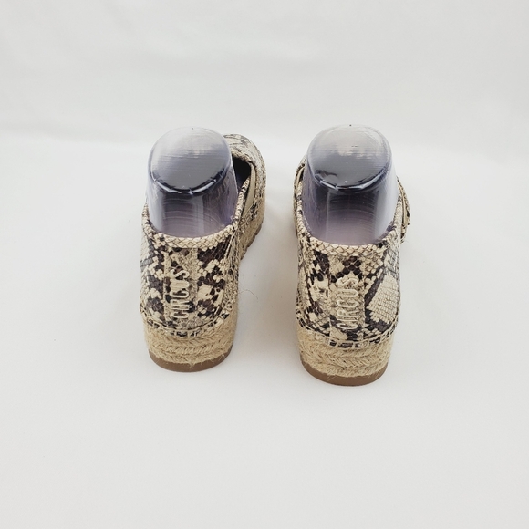 Sam Edelman Cora snake print espadrille shoes - Picture 7 of 10